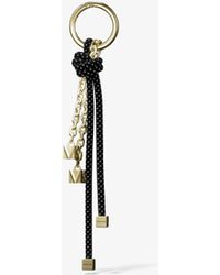 MICHAEL Michael Kors - Michael Kors-Tone And Speckled Cord Bag Charm - Lyst