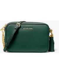 MICHAEL Michael Kors - Borsa a tracolla Ginny in pelle - Lyst