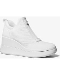 MICHAEL Michael Kors - Mk Basket Emmy En Maille À Semelle Compensée - Lyst