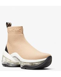 Michael Kors - Olympia Extreme Stretch Knit Sock Sneaker - Lyst