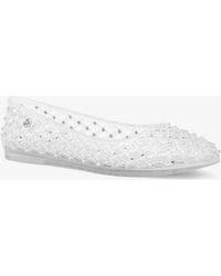 MICHAEL Michael Kors - Mk Pixie Embellished Jelly Ballet Flat - Lyst