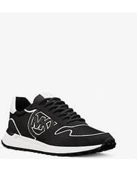 Michael Kors - Dax Mixed-Media Trainer - Lyst