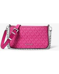 MICHAEL Michael Kors - Mk Pochette Convertibile Bryant Piccola Con Logo - Lyst