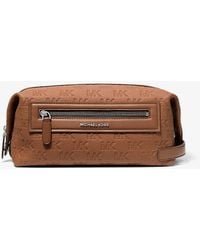 Michael Kors - Mkneceser Jet Set De Piel Con Logotipo En Relieve - Lyst