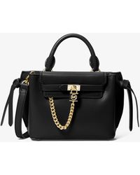 Michael Kors - Hamilton Legacy Extra-small Leather Belted Satchel - Lyst