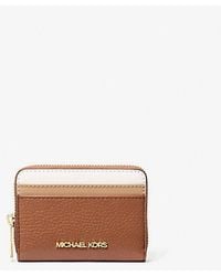 Michael Kors - Jet Set Travel Medium Color-Block Wallet - Lyst