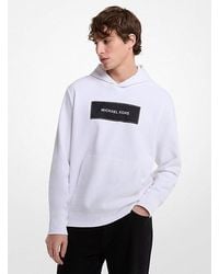 Michael Kors - Logo Cotton Blend Hoodie - Lyst