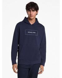 Michael Kors - Logo Cotton Blend Hoodie - Lyst