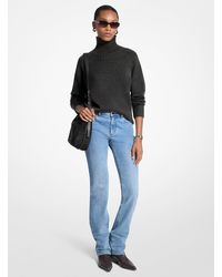 MICHAEL Michael Kors - Mkjersey De Cuello Vuelto De Lana - Lyst