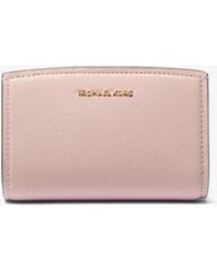 MICHAEL Michael Kors - Mk Bryant Medium Pebbled Leather Wallet - Lyst
