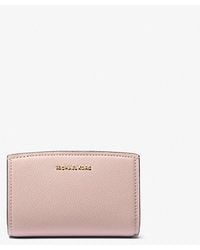 MICHAEL Michael Kors - Mk Bryant Medium Pebbled Leather Wallet - Lyst