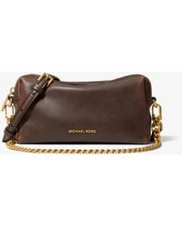 MICHAEL Michael Kors - Bryant Small Leather Convertible Crossbody Bag - Lyst