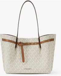 MICHAEL Michael Kors - Mk Grand Cabas Emilia À Logo Signature - Lyst
