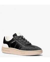 Michael Kors - Kai Mixed-Media Sneaker - Lyst