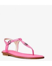 Michael Kors - Mallory T-Strap Sandal - Lyst