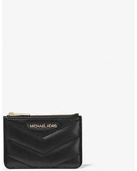 Michael Kors - Jet Set Travel Small Quilted Coin Pouch - Lyst