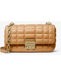 MICHAEL Michael Kors - Mk Tribeca Small Quilted Leather Shoulder Bag - Lyst