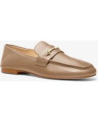MICHAEL Michael Kors - Mk Lena Leather Loafer - Lyst