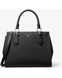 Michael Kors - Mk Marilyn Medium Saffiano Leather Satchel - Lyst
