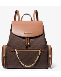 Michael Kors - Jet Set Large Logo Backpack - Lyst