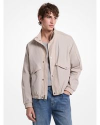 Michael Kors - Mk Giacca A Vento Resistente All'Acqua - Lyst