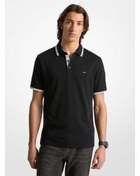 Michael Kors - Greenwich Cotton Polo Shirt - Lyst