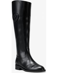 MICHAEL Michael Kors - Mk Kimmee Leather Boot - Lyst