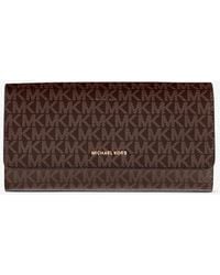 MICHAEL Michael Kors - Mk Jet Set Signature Logo Travel Organizer - Lyst