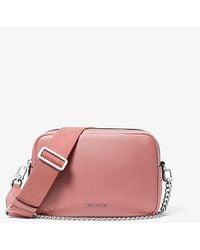 Michael Kors - Mk Bryant Medium Pebbled Leather Camera Crossbody Bag - Lyst