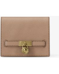 Michael Kors - Mk Hamilton Moderne Small Leather Wallet - Lyst