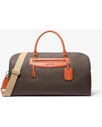 MICHAEL Michael Kors - Mk Borsa Da Weekend Jet Set Travel Extra-Large Con Logo - Lyst