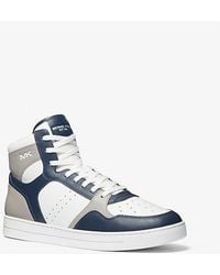 Michael Kors - Jacob Leather High-top Sneaker - Lyst