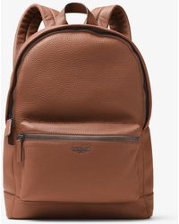 Michael Kors Zaino Bryant In Pelle - Marrone