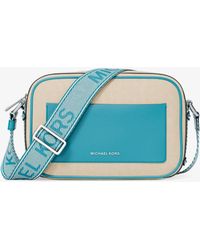 MICHAEL Michael Kors - Mk Maeve Large Canvas Crossbody Bag - Lyst
