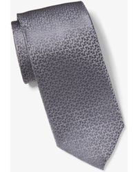 Michael Kors - Mk Graphic Logo Silk Tie - Lyst