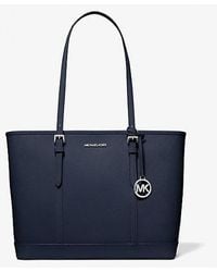 Michael Kors - Jet Set Travel Large Saffiano Leather Tote Bag - Lyst