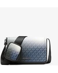Michael Kors - Cooper Small Ombré Signature Logo Crossbody Bag With Pouch - Lyst