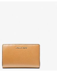Michael Kors - Medium Pebbled Leather Wallet - Lyst