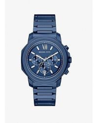 Michael Kors - Oversized Prescott-Tone Watch - Lyst