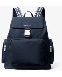 Michael Kors Kelsey Nylon Backpack in Black | Lyst