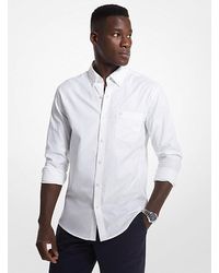 Michael Kors - Slim-fit Linen Shirt - Lyst