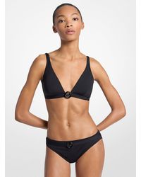 MICHAEL Michael Kors - Mkparte De Arriba De Bikini Triangular - Lyst