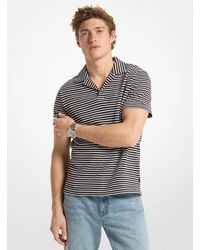 Michael Kors - Regular-fit Striped Polo Shirt - Lyst