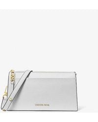 Michael Kors - Mk Empire Large Leather Convertible Crossbody Bag - Lyst