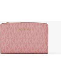 Michael Kors - Michael Kors Bryant Medium Signature Logo Wallet - Lyst