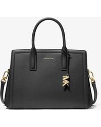 Michael Kors - Laila Medium Leather Satchel - Lyst