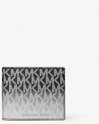 Michael Kors - Cooper Ombré Signature Logo Billfold Wallet - Lyst