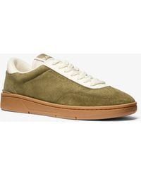 Michael Kors - Mk Wilton Suede Trainers - Lyst