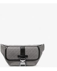 Michael Kors - Hudson Signature Logo Sling Pack - Lyst