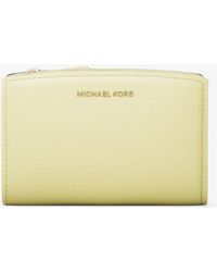 MICHAEL Michael Kors - Mk Bryant Medium Pebbled Leather Wallet - Lyst